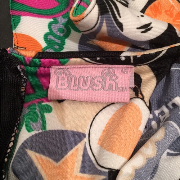 Blush - Dress (button pattern ) - Picture 3 of 3